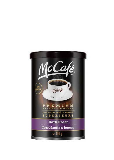 McCafé Premium Instant Coffee Dark Roast