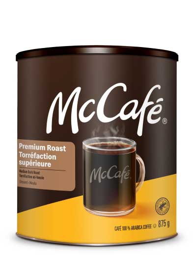McCafé Torréfaction supérieure mi-foncée Café moulu