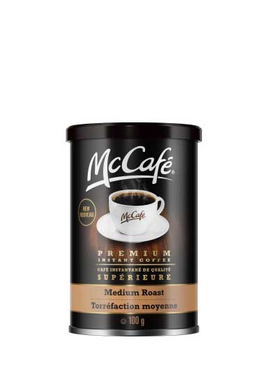 McCafé Café instantané de torréfaction moyenne