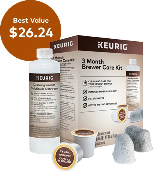 Keurig® 3 Month Brewer Care Kit
