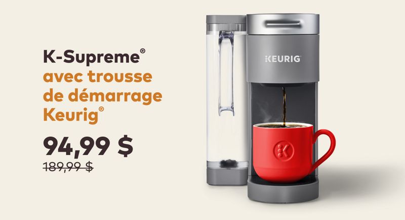 Trousse de démarrage Keurig®