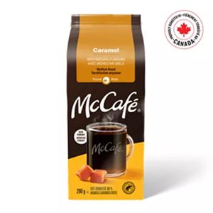 McCafé Premium Caramel Flavoured Medium Roast Ground Coffee