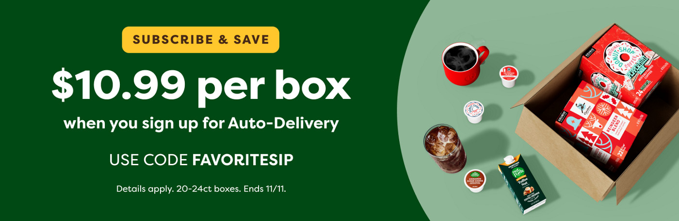 $10.99 per box when you sign up for Auto-Delivery - use code FAVORITESIP