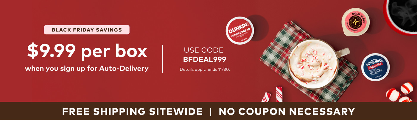 $9.99 for your first auto-delivery order