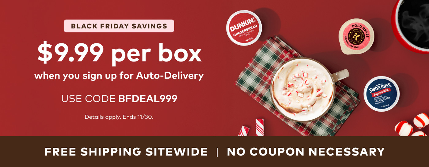 $9.99 for your first auto-delivery order