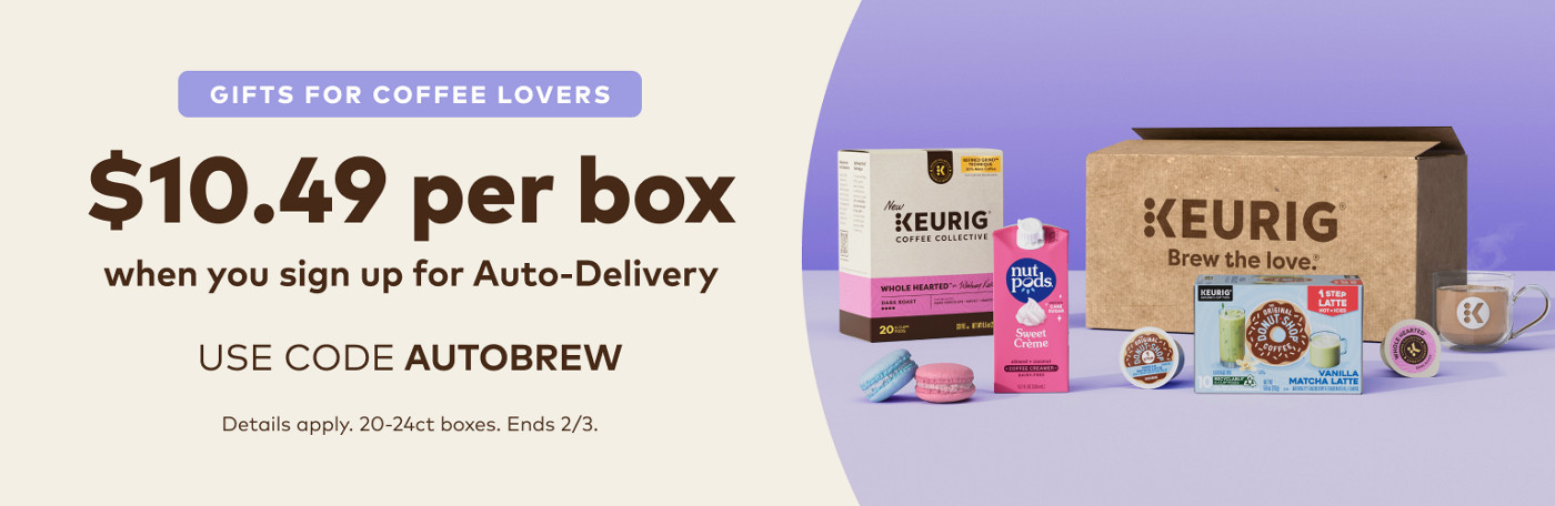 $10.99 for your first auto-delivery order