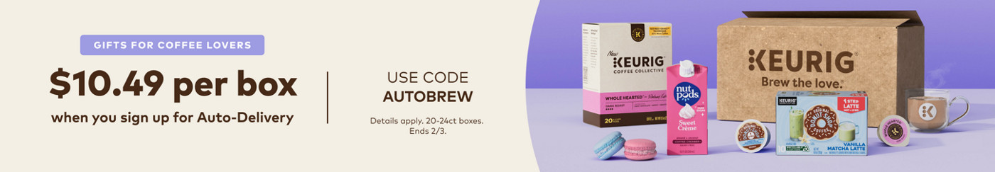 $10.99 for your first auto-delivery order