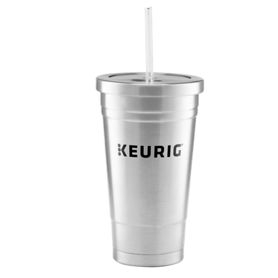 Iced Coffee Cups - Iced Coffe Cup With Lid and Straw 16 oz