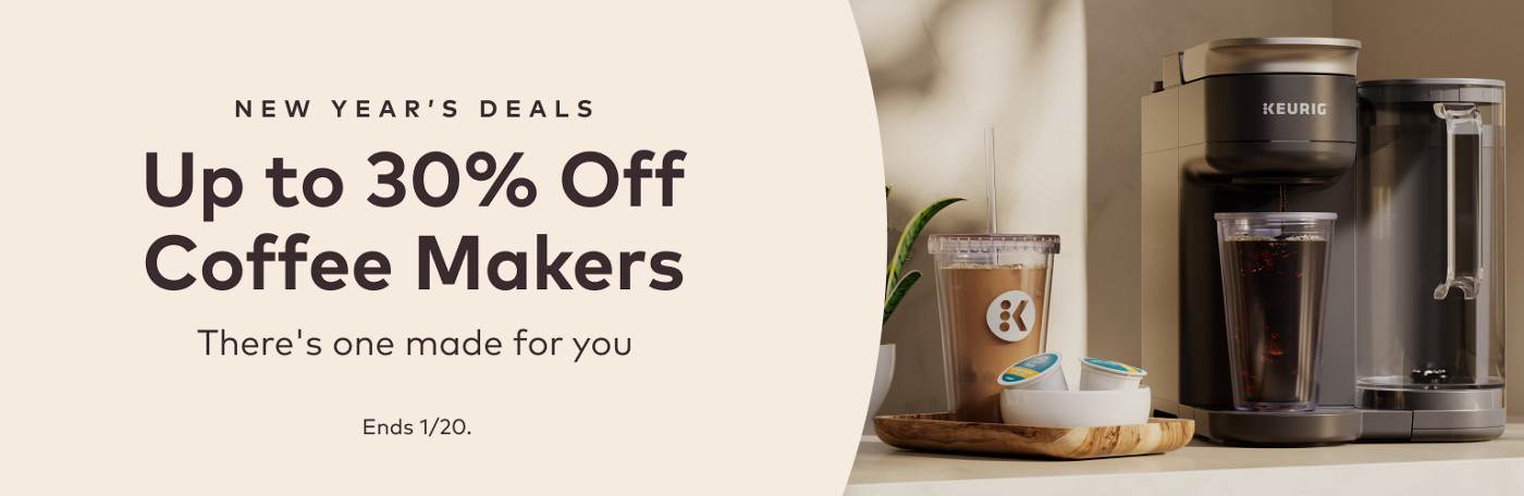 up to 40% off coffee makers