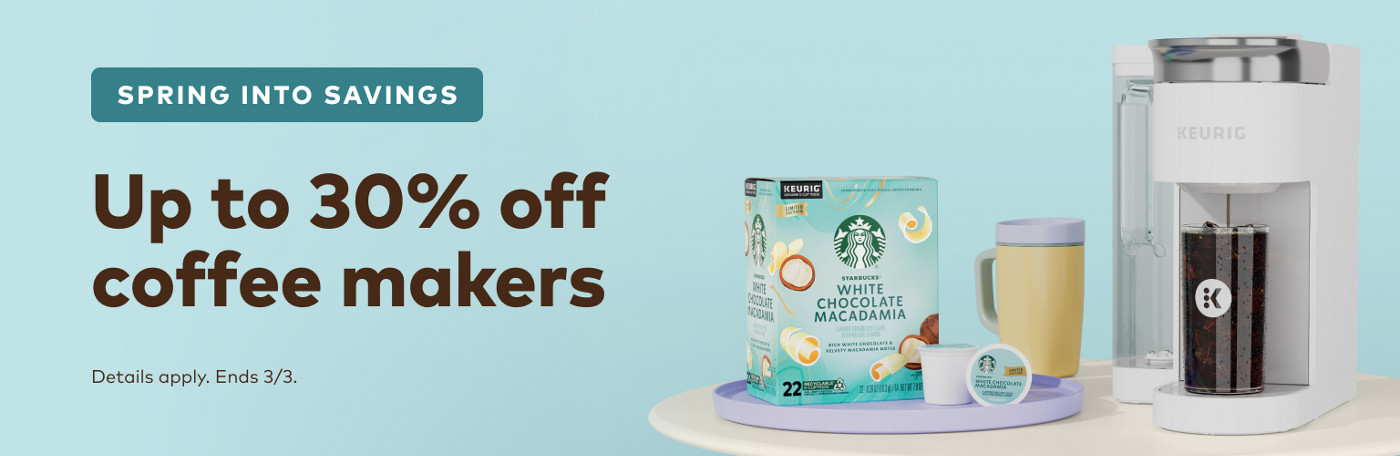 $10.99 per box of K-Cup® pods when you sign up for Auto-Delivery