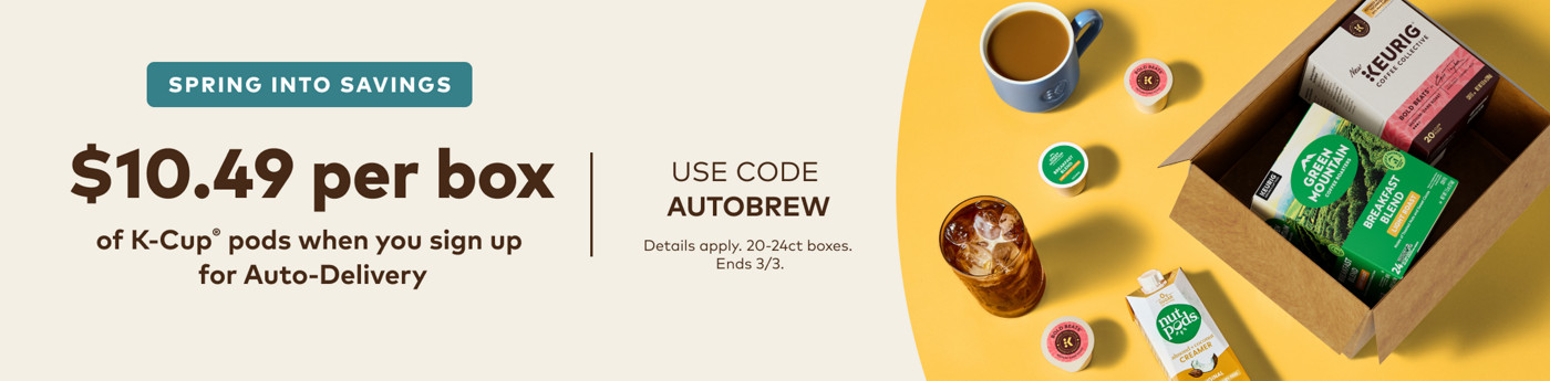 $9.99 for your first auto-delivery order