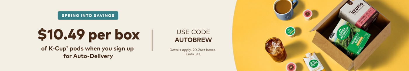 $9.99 for your first auto-delivery order