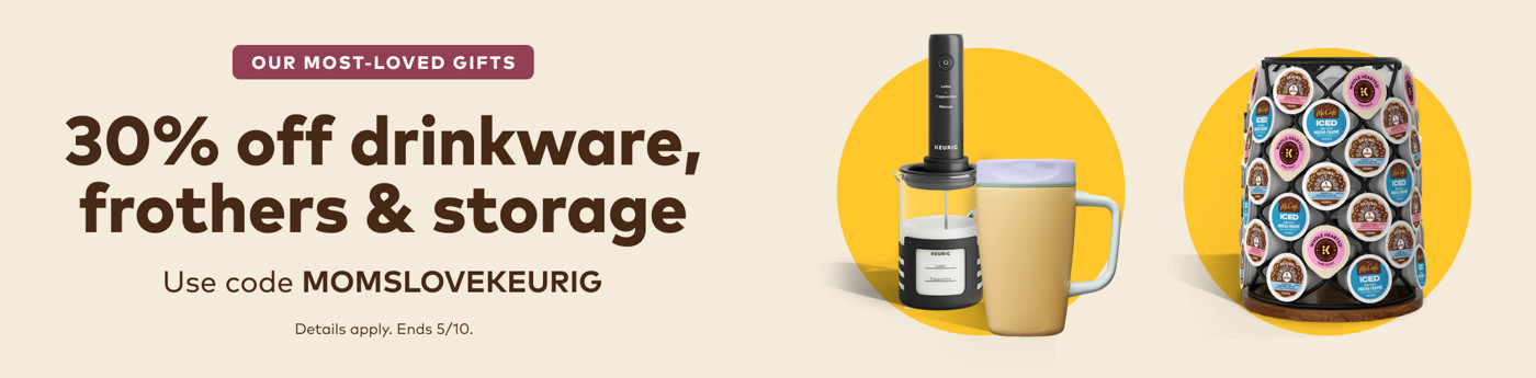 up to 30% off keurig accessories with code 42826