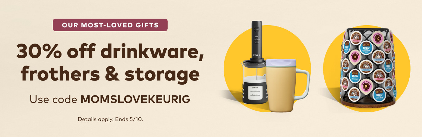 up to 30% off keurig accessories with code 42826