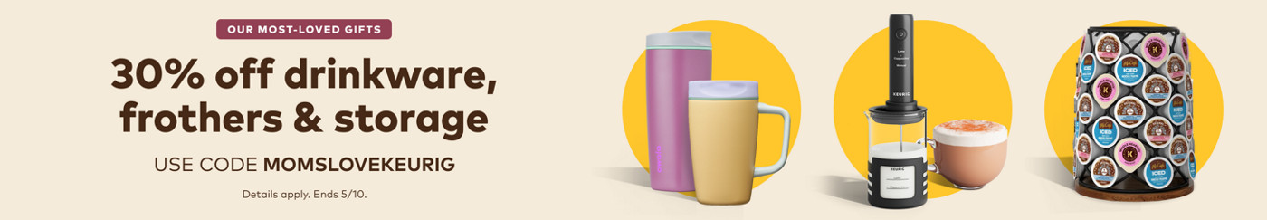 up to 30% off keurig accessories with code 42826