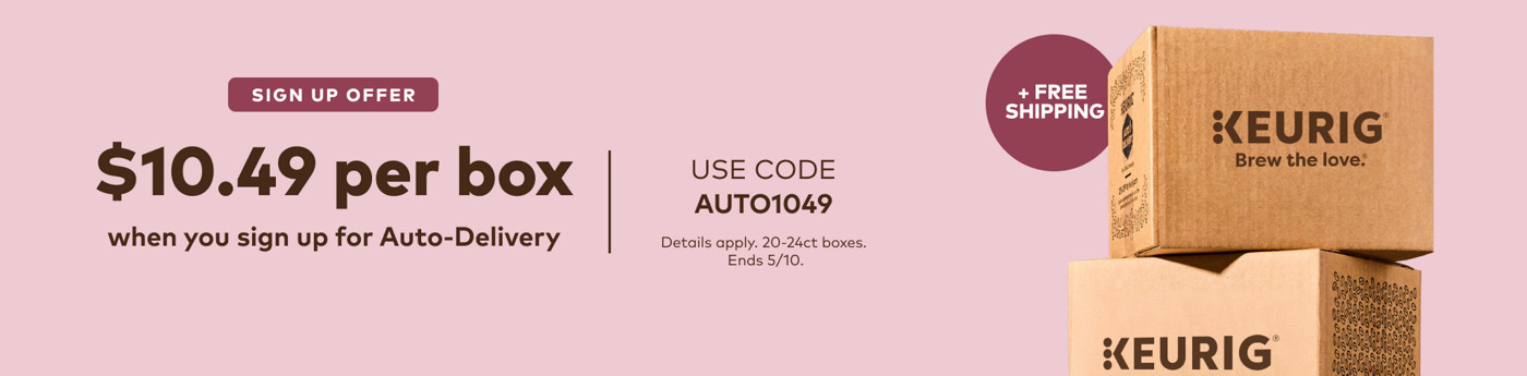 $10.75 off your first auto-delivery order with code 42826bev