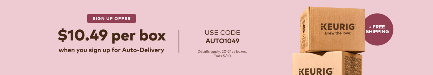$10.75 off your first auto-delivery order with code 42826bev