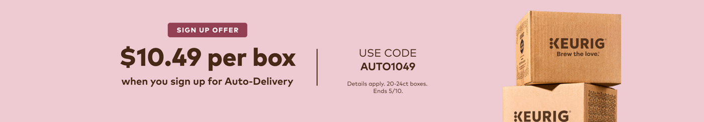 $10.75 off your first auto-delivery order with code 42926bev