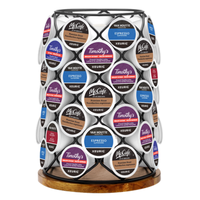 Keurig® Wood And Wire K-Cup® Pod Carousel