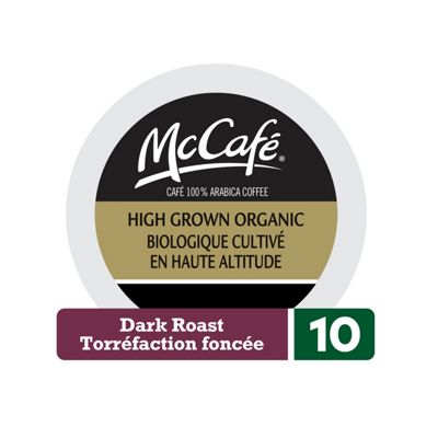 McCafé Café biologique cultivé en haute altitude torréfaction foncée