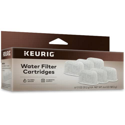 6 Water Filter Cartridge Refill Pack
