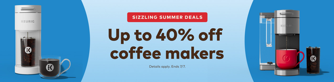 up to 30% off keurig coffee makers