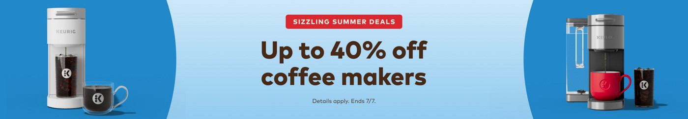 up to 30% off keurig coffee makers