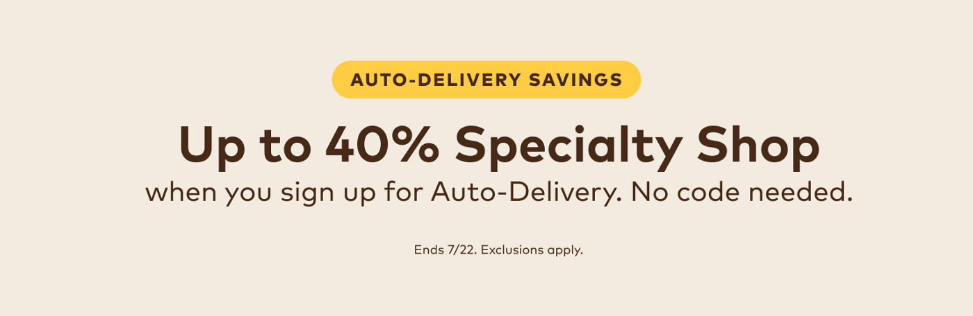 35% off your first auto-delivery order