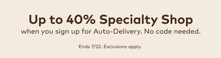 35% off your first auto-delivery order