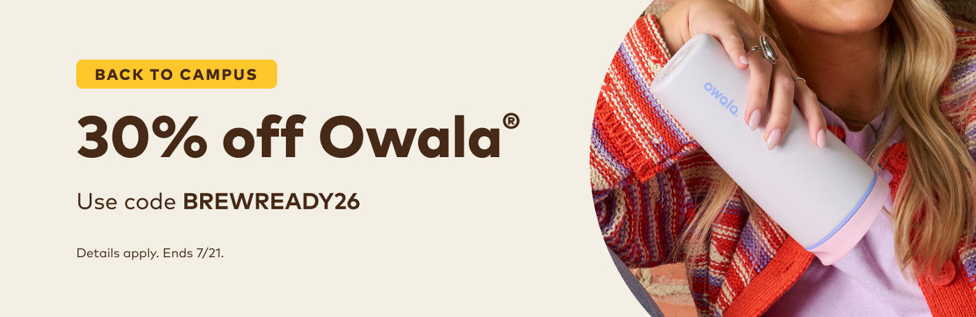 25% off all accessories - use code BREWREADY26