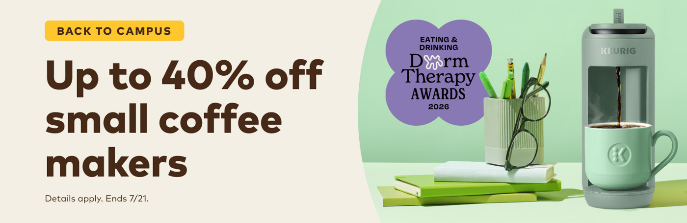 up to 30% off keurig coffee makers