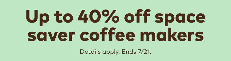 up to 30% off keurig coffee makers