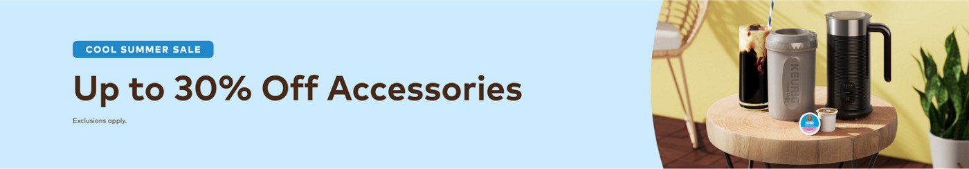 up to 30% off keurig accessories