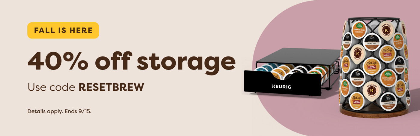 20% off all accessories - use code RESETBREW