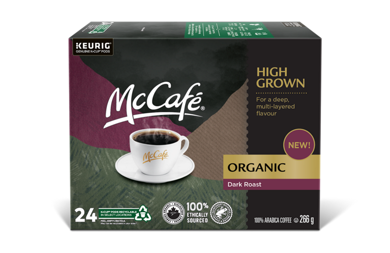 McCafé High Grown Organic Dark Roast