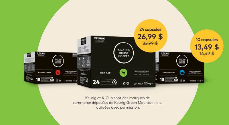 KICKING HORSE® COFFEE – À partir de 13,49 $