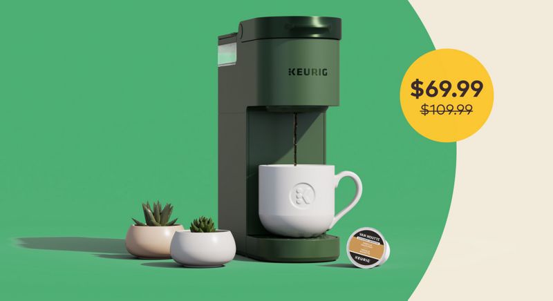 A fresh start for your coffee routine - starting at $69.99