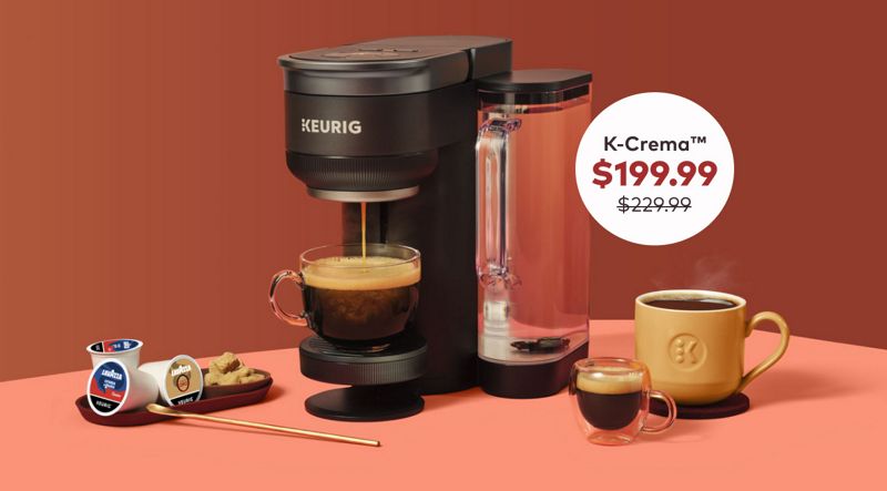 Brew the Love this Valentine's Day. Up to $70 off select coffee makers to savour every moment.