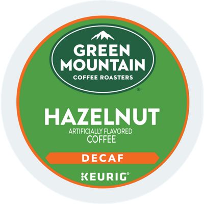 hazelnut decaf coffee k cups