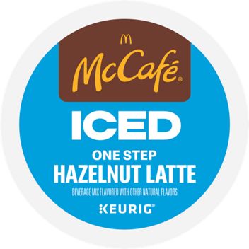 ICED Hazelnut Latte