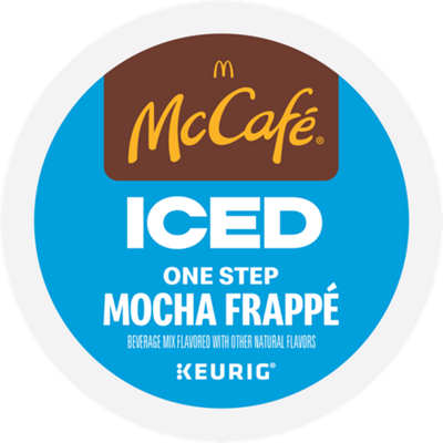  McCafe ICED One Step Mocha Frappe, Keurig Single Serve K-Cup  Pods, 20 Count : Everything Else