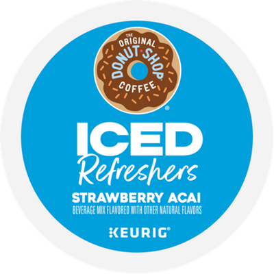 The Original Donut Shop ICED Refreshers Strawberry Acai