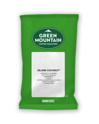 Island Coconut Fractional Pack Green Mountain Coffee Roasters