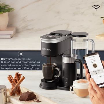 Keurig k cafe online bundle