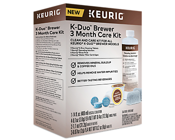 K-Duo™ Brewer 3 Month Care Kit
