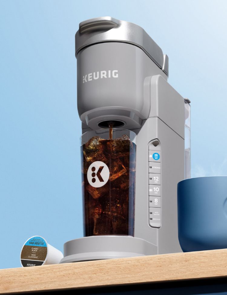 K-ICED Coffee Maker on Mobile