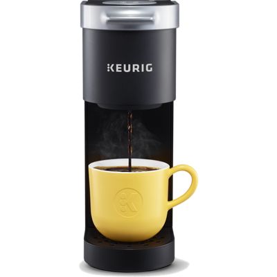 Cafetière Keurig K-Mini, cafetière à dosettes K-Cup à usage unique, 6 à 12  oz. Tailles d'infusion, noir 