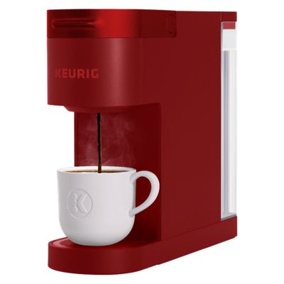 Keurig - K-Slim Single-Serve K-Cup Pod Coffee Maker - Scarlet Red