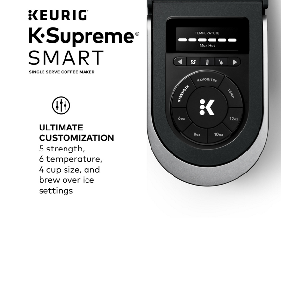 Keurig K-Supreme Smart Single Serve Coffee Maker - White