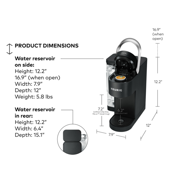 K-Supreme® SMART Single Serve Coffee Maker